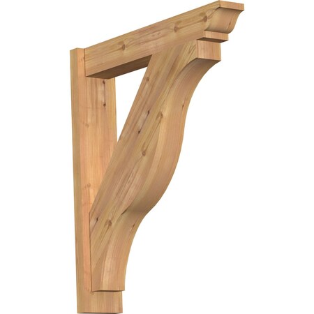Ekena Millwork Funston Smooth Traditional Outlooker, Western Red Cedar, 5 1/2"W x 28"D x 32"H OUT06X28X32FST01SWR